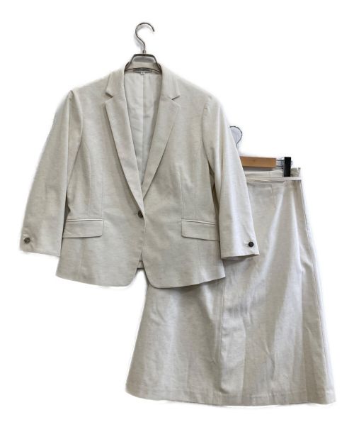 NARA CAMICIE（ナラカミーチェ）NARA CAMICIE (ナラカミーチェ) セットアップスーツ ホワイト サイズ:４の古着・服飾アイテム