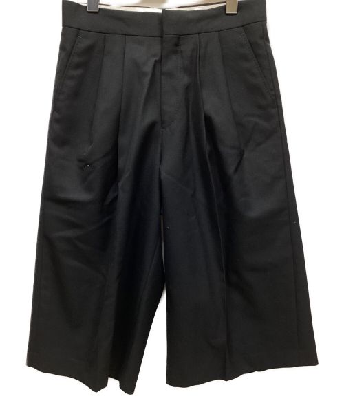 HYKE（ハイク）HYKE (ハイク) 2タックワイドパンツ ブラック サイズ:1の古着・服飾アイテム