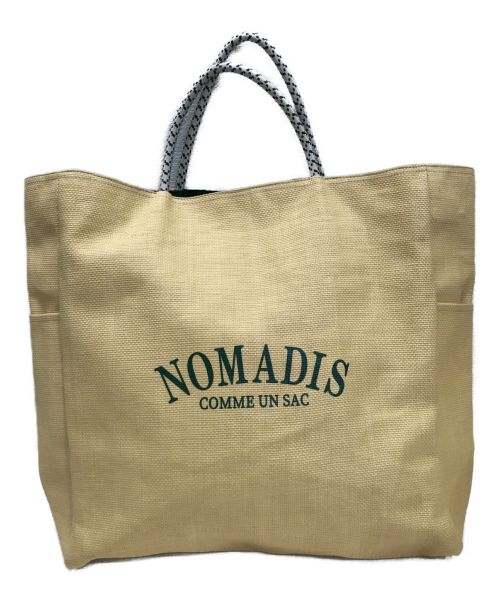 NOMADIS（ノマディス）NOMADIS (ノマディス) リバーシブルトートバッグ ブラウンの古着・服飾アイテム