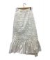 la belle etude (ラベルエチュード) 3点SETシャーリングスカート ホワイト サイズ:1 未使用品：3980円