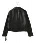 Vesgioia (ベスジョーヤ) ラムレザーライダースジャケット ブラック サイズ:L：9800円