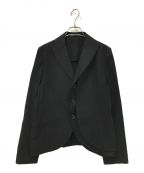 yohji yamamoto+noirヨウジヤマモトプリュスノアール）の古着「デザイン3Bジャケット」｜ブラック