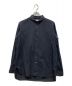 SUZUKI TAKAYUKI（スズキタカユキ）の古着「one-piece shawl-collar shirt」｜ブラック