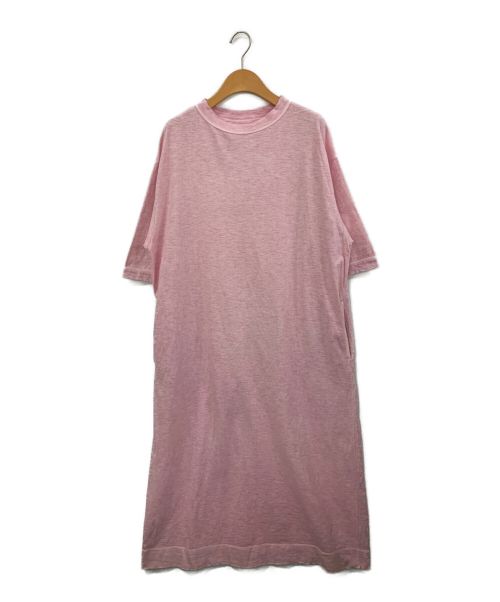 45R（フォーティーファイブアール）45R (フォーティーファイブアール) 度詰天竺のドレス ピンク サイズ:-の古着・服飾アイテム