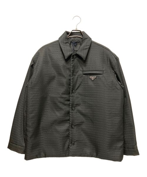 PRADA（プラダ）PRADA (プラダ) Re-nylon パデッドジャケット ブラック サイズ:M 未使用品の古着・服飾アイテム
