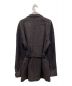 LARDINI (ラルディーニ) ベルト付ウールジャケット ブラウン サイズ:46 未使用品：32800円