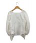 Mame Kurogouchi (マメクロゴウチ) Square Neck Puff Sleeve Shirt ホワイト サイズ:3：26800円
