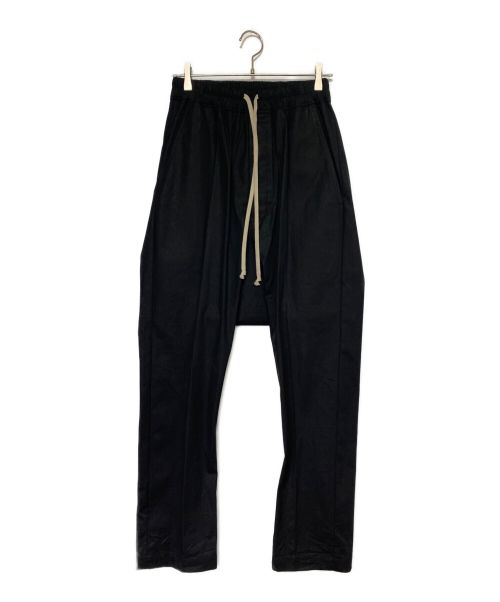 RICK OWENS（リックオウエンス）RICK OWENS (リック オウエンス) DRAWSTRING LONG PANTS ブラック サイズ:46の古着・服飾アイテム