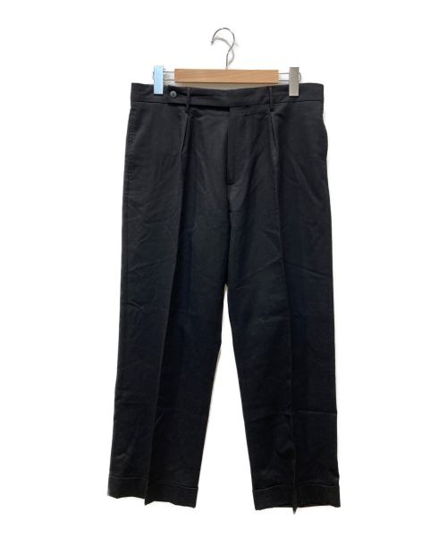 BERWICH（ベルウィッチ）BERWICH (ベルウィッチ) センタープレスパンツ ブラック サイズ:48の古着・服飾アイテム