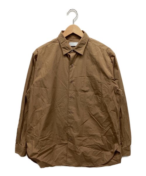 Phlannel（フランネル）Phlannel (フランネル) ロングスリーブシャツ ブラウン サイズ:3の古着・服飾アイテム