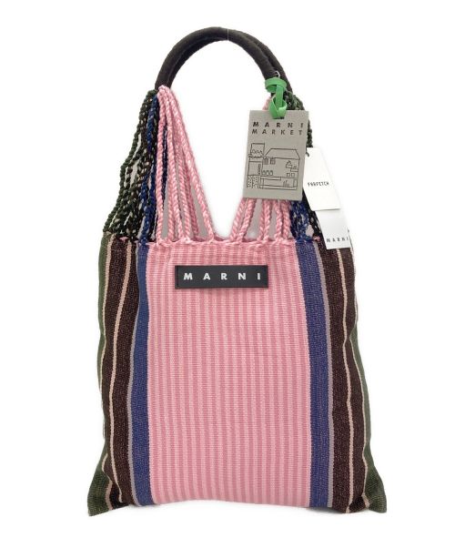 MARNI（マルニ）MARNI (マルニ) ハンモックバッグ ピンク サイズ:UNI 未使用品の古着・服飾アイテム