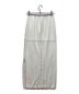 BED&BREAKFAST (ベッド・アンド・ブレックファスト) Double Cover Skirt ホワイト サイズ:USUAL 未使用品：3980円