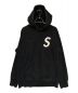 SUPREME（シュプリーム）の古着「S Logo Split Hooded Sweatshirt」｜ブラック