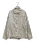 COMOLI（コモリ）の古着「シルクネップ TYPE-1ST　V01-01007　トラッカー　ジャケット」｜ホワイト