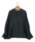 #Newans (ハッシュニュアンス) シアープルオーバーシャツ ブラック サイズ:1：7800円