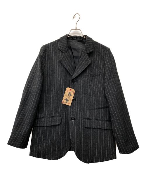 GANGSTERVILLE（ギャングスタービル）GANGSTERVILLE (ギャングスタービル) テーラードジャケット ブラック サイズ:M 未使用品の古着・服飾アイテム