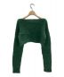 MARNI (マルニ) Cropped Fuzzy Sweater グリーン サイズ:38：22000円