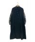 sahara（サハラ）の古着「Mix Yarn Sleeve Coat」｜ブラック