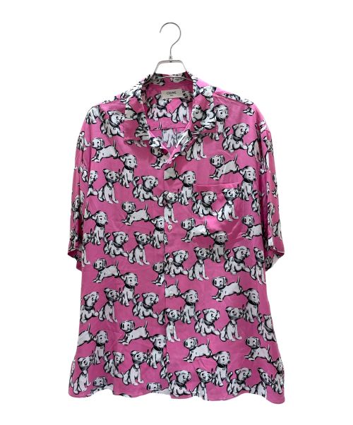 CELINE（セリーヌ）CELINE (セリーヌ) Hawaiian Shirt ピンク サイズ:38の古着・服飾アイテム