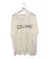 CELINE（セリーヌ）の古着「22SS オーバーサイズTシャツ / コットンメッシュ エクリュ」｜ホワイト