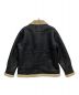 ALPHA (アルファ) フェイクムートンB-3ジャケット ブラック サイズ:L：7800円