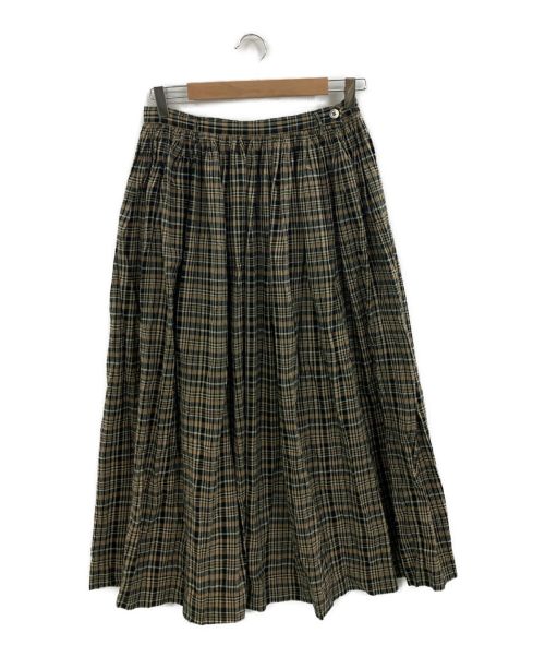 45R（フォーティーファイブアール）45R (フォーティーファイブアール) インド麦平のスカート サイズ:2の古着・服飾アイテム