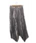 MURRAL (ミューラル) Frost pleated skirt シルバー サイズ:2：12000円
