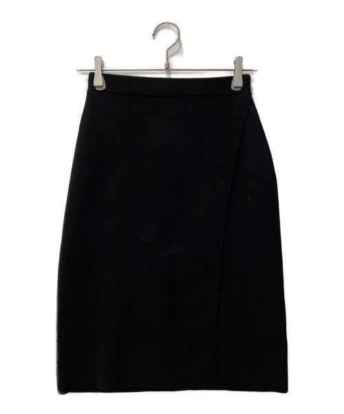 ELENDEEK（エレンディーク）ELENDEEK (エレンディーク) ニットスカート ブラック サイズ:1 未使用品の古着・服飾アイテム