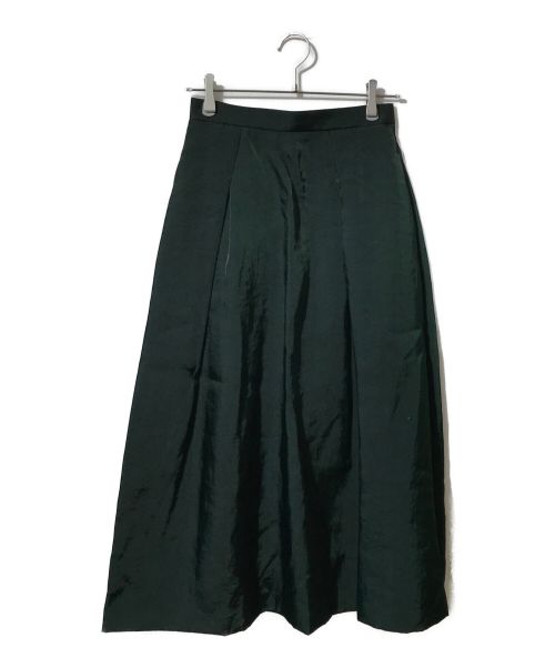Noble（ノーブル）Noble (ノーブル) ヘビーウエイトナイロンボリュームスカート グリーン サイズ:38 未使用品の古着・服飾アイテム