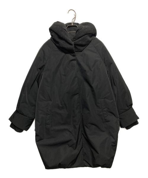 Lisiere（リジェール）Lisiere (リジェール) 中綿コクーンコート ブラック サイズ:-の古着・服飾アイテム