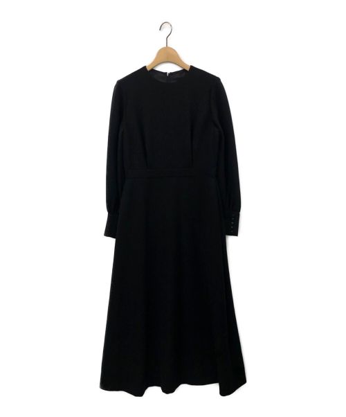 Kaene（カエン）kaene (カエン) ロングワンピース ブラック サイズ:36の古着・服飾アイテム