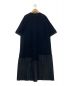 nagonstans (ナゴンスタンス) CO天竺 プリーツドレス ブラック サイズ:SMALL：12800円
