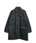 DESCENTE PAUSE（デサントポーズ）の古着「ステンカラーダウンコート」｜ブラック