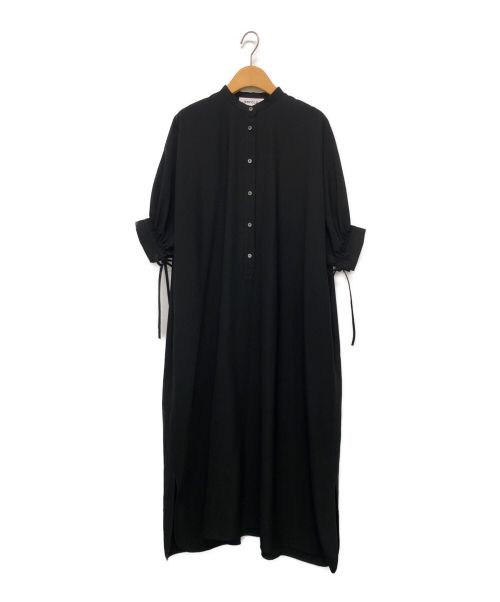 ENFOLD（エンフォルド）ENFOLD (エンフォルド) ComfortableTwill BIGシルエットDRESS ブラック サイズ:36の古着・服飾アイテム