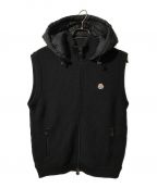 MONCLERモンクレール）の古着「MAGLIONE TRICOT GILET」｜ブラック
