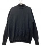 COOTIE PRODUCTIONSクーティープロダクツ）の古着「Wool High Neck Sweater」｜ブラック