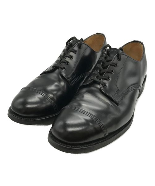 SANDERS（サンダース）SANDERS (サンダース) Military Derby Shoes ブラック サイズ: 7 1/2の古着・服飾アイテム