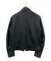 JAMES GROSE (ジェームスグロース) スタッズレザージャケット ブラック サイズ:38：50000円