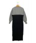 Ameri VINTAGE (アメリヴィンテージ) SWEAT KNIT DRESS ブラック×グレー サイズ:S：9800円