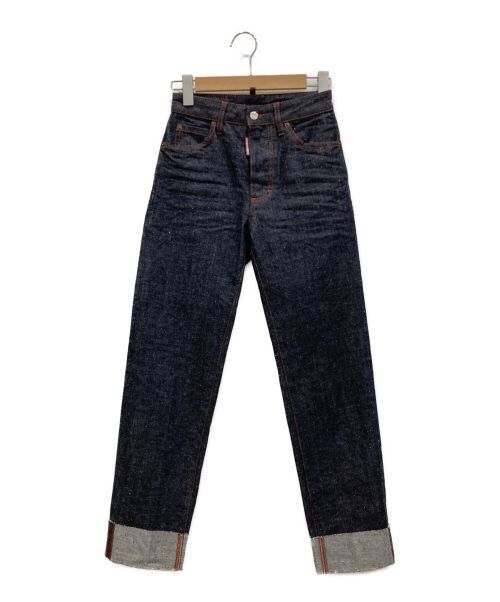 DSQUARED2（ディースクエアード）DSQUARED2 (ディースクエアード) Dark Wash Sailor Jeans ﾀﾞｰｸｳｫｯｼｭ ｾｰﾗｰ ｼﾞｰﾝｽﾞ S75LB0549 サイズ:34の古着・服飾アイテム