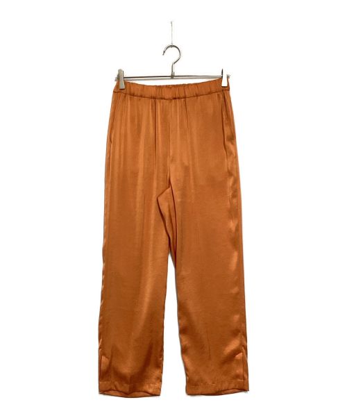 08sircus（ゼロエイトサーカス）08sircus (ゼロエイトサーカス) Vintage satin slit easy pants オレンジ サイズ:1の古着・服飾アイテム
