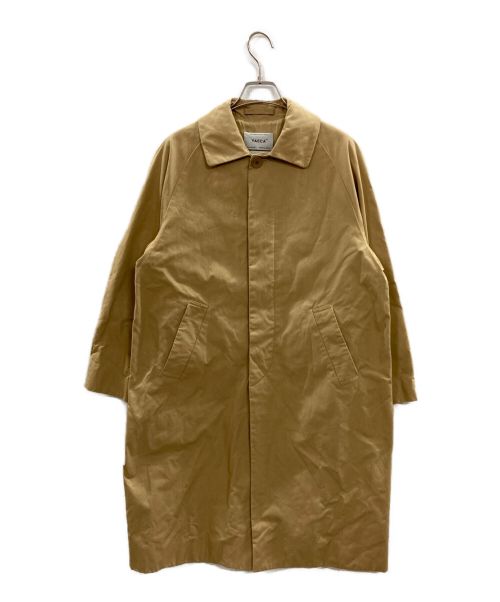 YAECA（ヤエカ）YAECA (ヤエカ) SOUTIEN COLLAR COAT STANDARD ベージュ サイズ:Ｍの古着・服飾アイテム