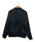 中古・古着 beautiful people (ビューティフルピープル) silk satin landscape embroidery souvenir jacket ブラック サイズ:190：29800円