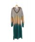 MURRAL（ミューラル）の古着「Water mirror knit dress」｜グリーン