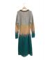 MURRAL (ミューラル) Water mirror knit dress グリーン サイズ:2：19800円