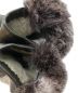 中古・古着 Gala Gloves (ガラグローブ) フェイクファーグローブ ブラウン：5800円