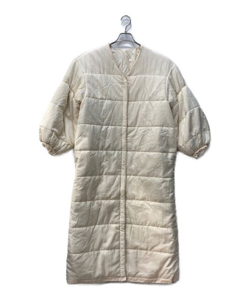 M（ヴィンテージ/ビンテージ）M (エム) KAPOK コート アイボリー サイズ:2の古着・服飾アイテム