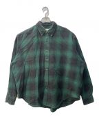 THE SHINZONEザ シンゾーン）の古着「Ombre Check Shirt　21AMSBL01」｜グリーンブラック