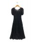Snidel（スナイデル）の古着「スパンコール刺繍ドレス」｜ブラック
