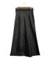 Uhr (ウーア) Satin Dot Skirt ブラック サイズ:36：10800円